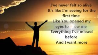 Seeing for the First Time-Britt Nicole (Lyrics)