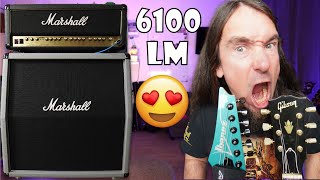 Video thumbnail for MARSHALL 6100LM from Bonamassa to Modern Metal - Gear check with GIBSON Nighthawk & IBANEZ RG565 by CarstenStepanowicz