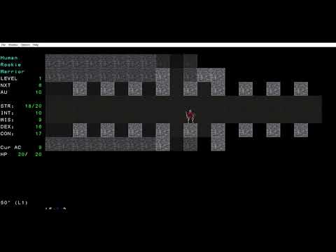 Dying In Roguelikes Ep. 50 - Angband - A Human Warrior Starts His Quest