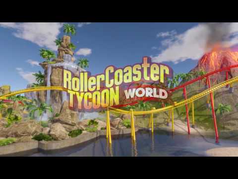 RollerCoaster Tycoon World Gameplay Part 1 - Building a 100 MPH Floorless  Coaster 