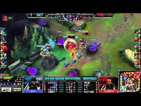 Faker getting 1v1d again!