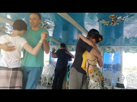  a  dance  to  "  La Cumparsita  "  by  Carlos di Sarli  at  Tango marathon Kiev  in  2016