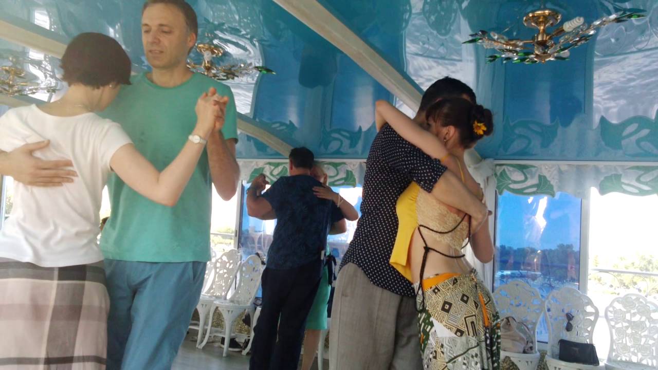 Tango marathon Kiev. Boat milonga. Saturday, July 2, 2016. Carlos di Sarli - La cumparsita