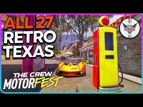 All Retro Texas (Vintage Garage) Crew Motorfest