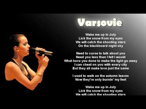 Monika Brodka - Varsovie (karaoke)