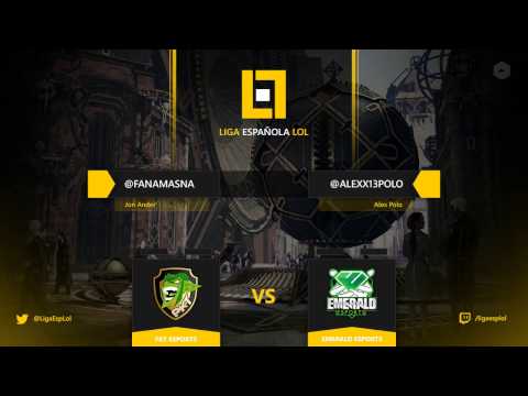 Liga Española de LoL - 1ª División - 1ª Jornada (PKT eSports vs Emerald e-Sports)