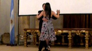 Juan Carlos Copes with his daughter Johana