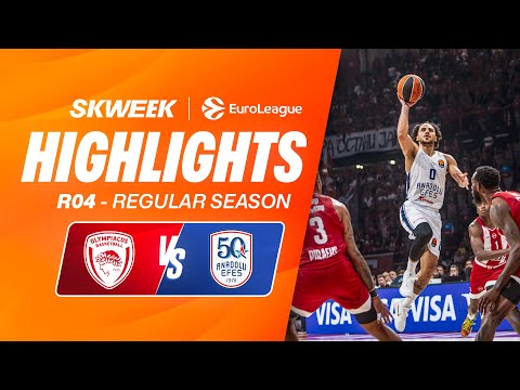 DO YOU KNOW COLE SWIDER? NOW YES! OLYMPIACOS VS ANADOLU EFES HIGHLIGHTS - EUROLEAGUE R4