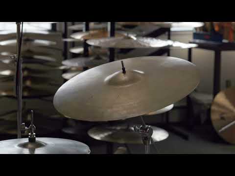 1960s Zildjian A 20" Thin Ride Cymbal 1806g image 5