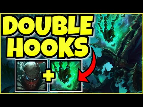 This DOUBLE HOOK botlane never lets them move (WARNING: HILARIOUS!)