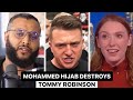 MOHAMMED HIJAB RIPS TOMMY ROBINSON ON PEARL'S SHOW