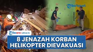 8 Penumpang Helikopter yang Jatuh di Sekadau Tewas, Dievakuasi ke Pontianak untuk Diidentifikasi