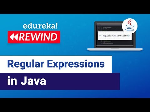 Regular Expressions In Java For Beginners Java Regex Java Training Edureka Java Rewind 3