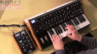 Kraft Music - Moog Sub 37 Analog Synthesizer Demo