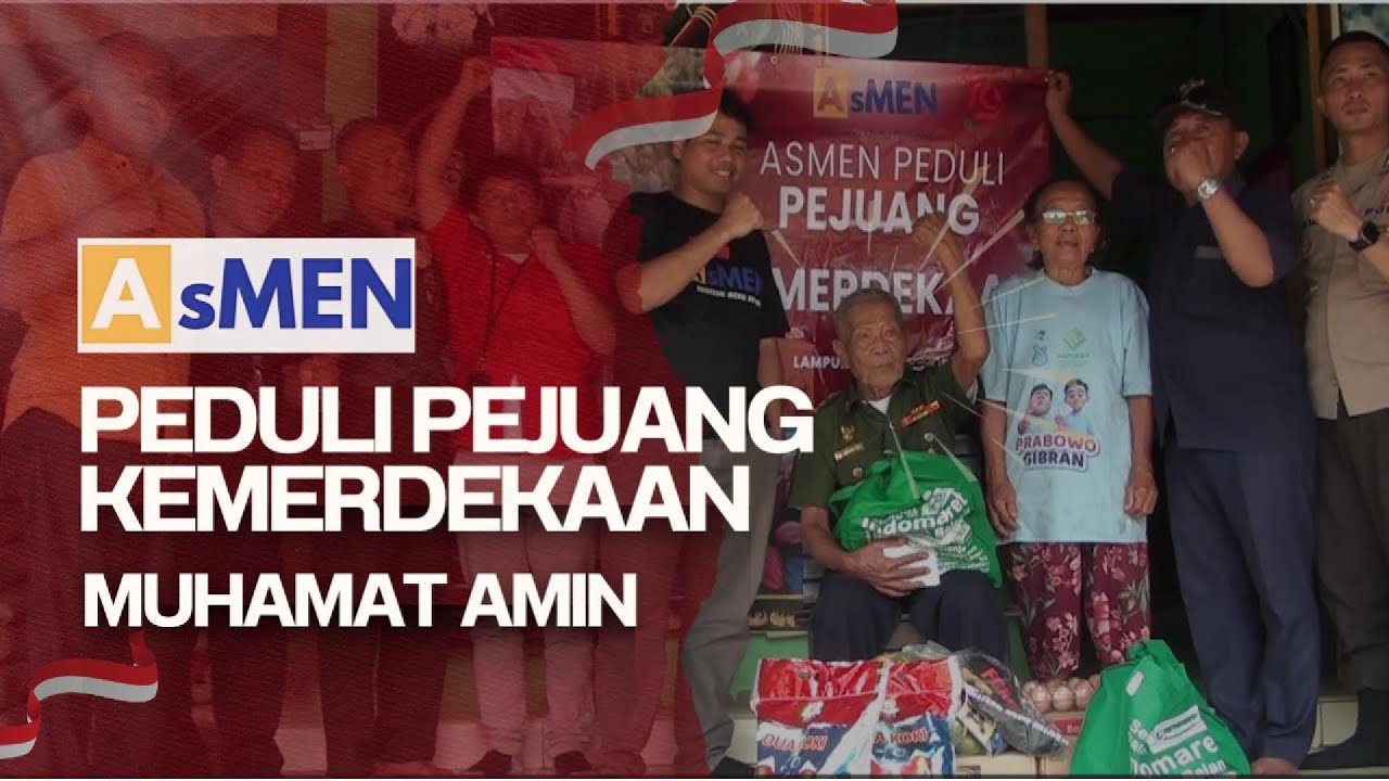 "AsMEN Perduli Pejuang Kemerdekaan" Muhamat Amin: Veteran Penandu Jenderal Sudirman