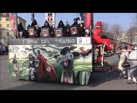 I Boia Del Tiranno carro da getto - Carnevale Ivrea 2017