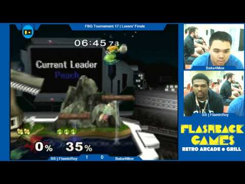 Flashback Games Presents: Tournament 17 - Flamin Roy (Fox) Vs. Baka4Moe (Peach) Losers Finals