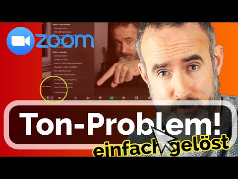 ZOOM: kein Ton? Audio-Problem sofort lösen. [Anleitung deutsch]
