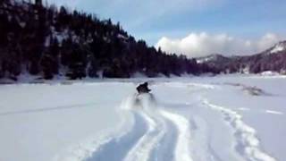 Quads In Snow...Camp Goldie..Rainbow Falls Mountain Trout