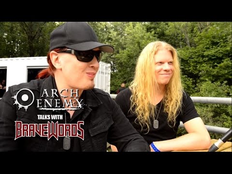 ARCH ENEMY's Michael Amott, Jeff Loomis Chat With BraveWords At Heavy Montréal