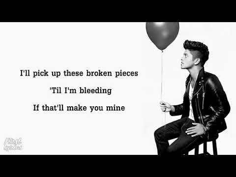 Bruno Mars - It Will Rain - Lyrics