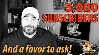 5,000 Subscriber Update, Plus a Favor To Ask! - Highfalutin Low Carb Vlog #3