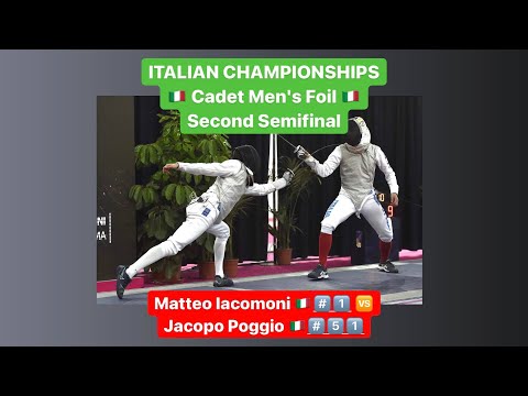 Italian Championships 2022 CMF - L4 - Jacopo Poggio v Matteo Iacomoni