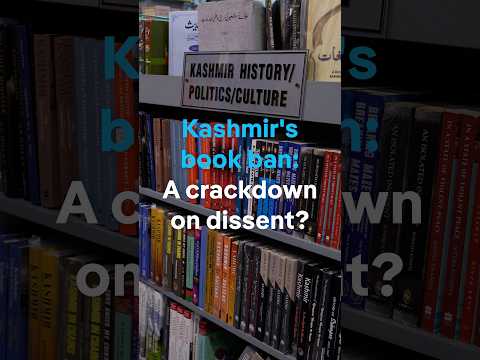 Kashmir's book ban: A crackdown on dissent? | DW News