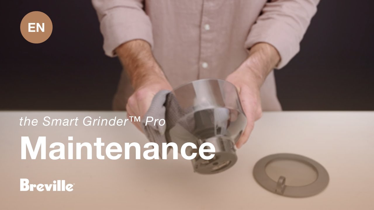 Breville coffee guide tutorial - General cleaning guide