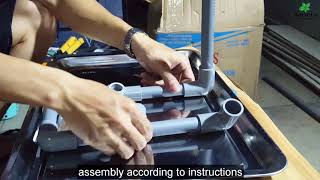 How to Make a Underwater waterfall in the aquarium