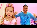 Nastya Et Papa Se Transforment En Super Héros Et En Princesses Disney
