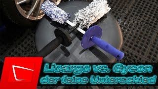 LICARGO Premium Mikrofaser Felgenbürste vs. Gyeon Wheel Brush Der feine Unterschied entscheidet!