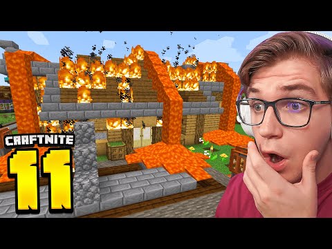 Craftnite 2: Episode 11 - My House got DESTROYED... (so sad)