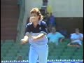 RARE 18 Year Old Damien Fleming Dismissing The Waugh Brothers VIC Vs NSW FAI Cup Semi Final 1988 89