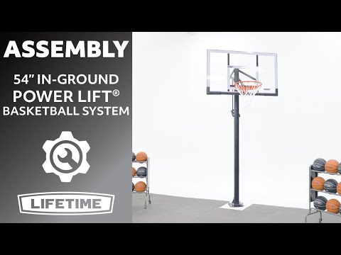 Lifetime Adjustable In-Ground Basketball Hoop (54-Inch Polycarbonate)