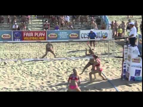 CEV U20 Kociolek/Gruszczynska - Betschart/Eiholze SemiFinal Tie-Break