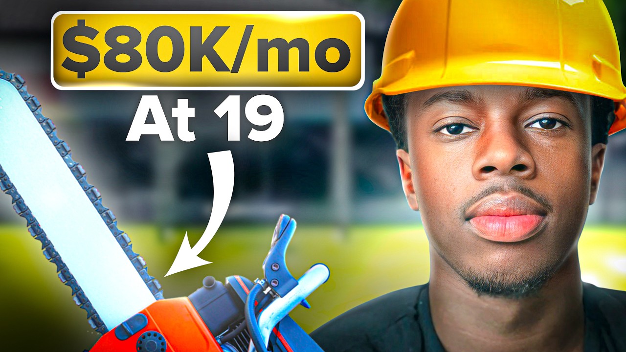 How I Built a $80,000/Month Landscaping Business At 19