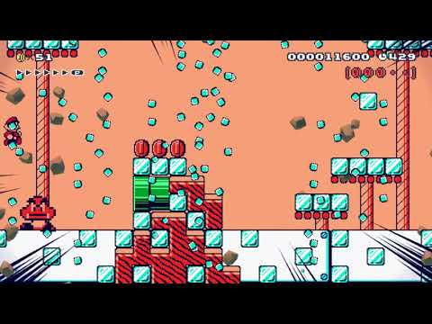 Super Mario Maker - The Hazardous Heavy Hailstorm by Richi