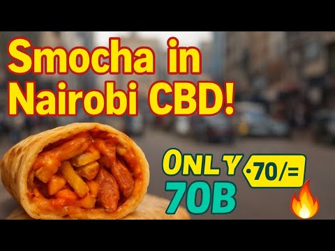 70 Bob Smocha in Nairobi CBD | Hidden Gem Street Food Kenya