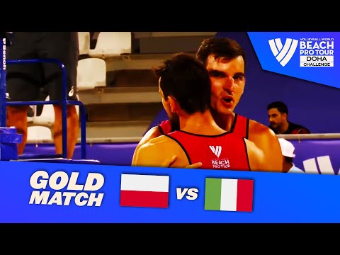 Bryl/Losiak vs. Nicolai/Cottafava - Gold Highlights of Doha 2022 #BeachProTour