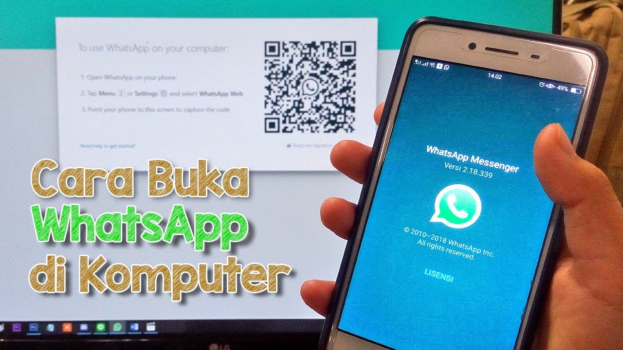 Cara Membuka WhatsApp  di  Komputer atau Laptop  Tribun Video