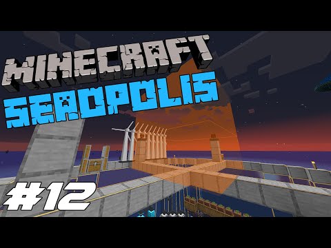 Minecraft Seaopolis Ep.12 Miniaturization Crafting & Mob Cages