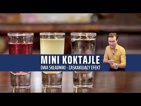 Drinki po studencku #3 - Mini koktajle! Jak zrobić małe drinki z wódką i ciekawym efektem!