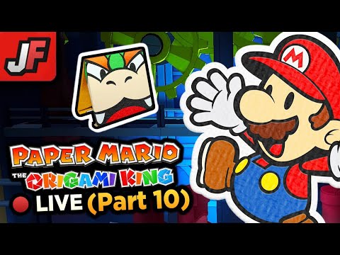 [🔴LIVE] Paper Mario The Origami King: Gameplay Playthrough - Part 10