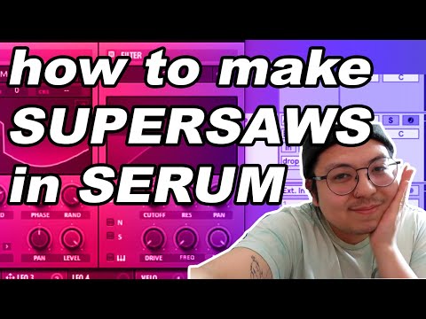 how to make epic supersaws (chainsmokers) | serum supersaw tutorial