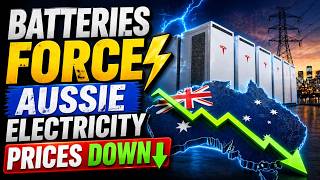 Electricity Prices in Australia FALL As Australia Double's battery Installations