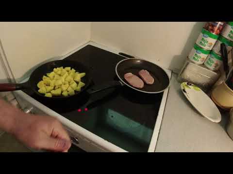 MongoTV_4933 - Mongo Madskole - SVINEKOTELETTER Med RÅSTEGTE Kartofler