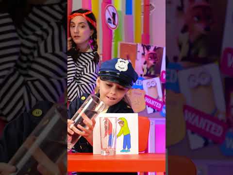 😲 AMAZING MIRROR TRICK — Just a GLASS and WATER?! 🪞🥤 #shorts #kids