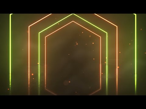 Neon Lights Modern Animated Loop Background - Free Footage -VFX Samrat