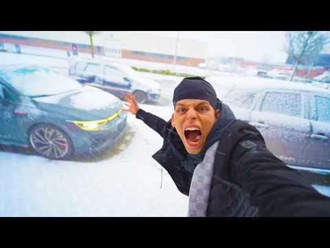 IK ZAT VAST IN ROTTERDAM!❄️🌨️